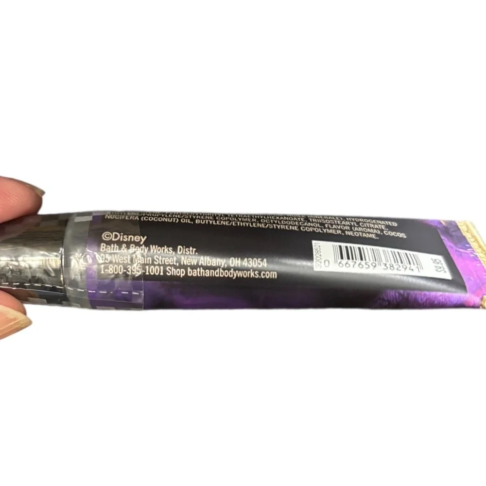 Disney Villains‎ Evil Queen Bath & Body Works Lip Gloss Purple .47 fl oz NEW
